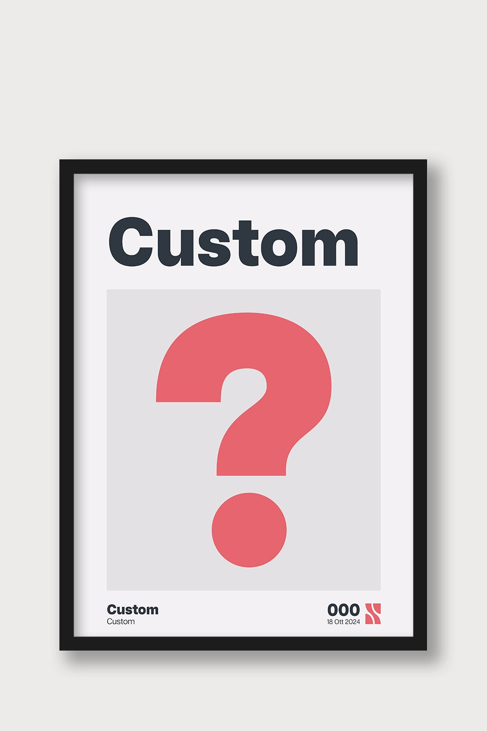 Personalizza il tuo Poster
